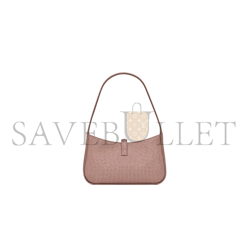 YSL MINI LE 5 À 7 IN SATIN AND CRYSTALS 710318FADXV5745 (19*11.5*4.5cm)